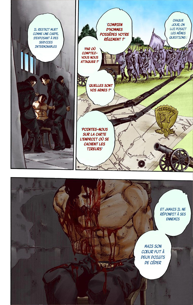 Read JoJo_s Bizarre Adventure Part 7 Steel Ball Run Official Colored FR Manga Online