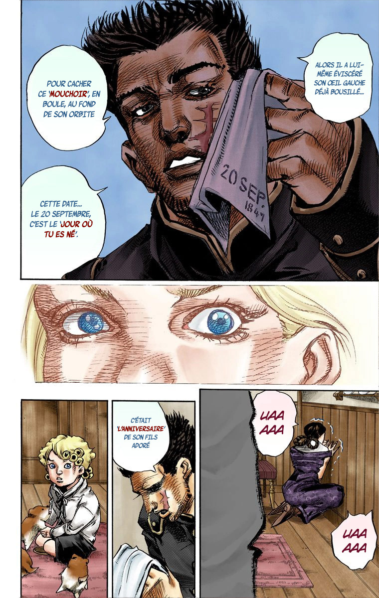 Read JoJo_s Bizarre Adventure Part 7 Steel Ball Run Official Colored FR Manga Online