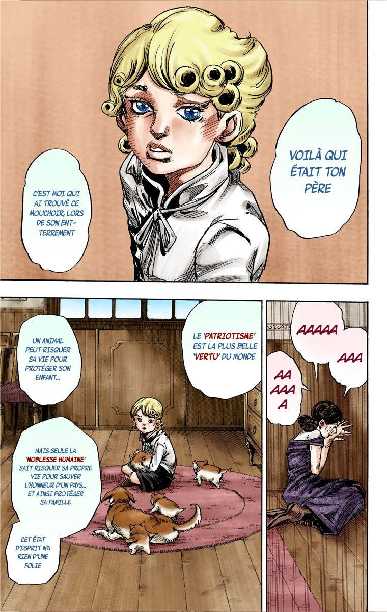 Read JoJo_s Bizarre Adventure Part 7 Steel Ball Run Official Colored FR Manga Online