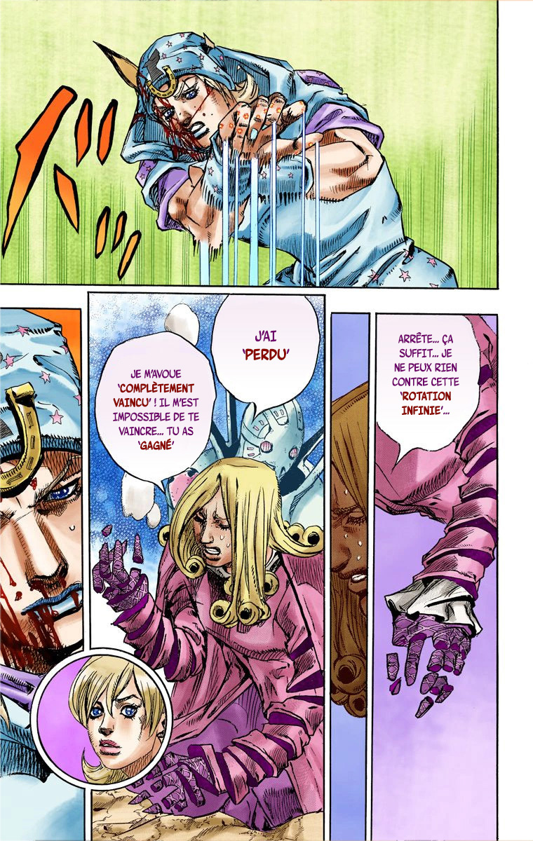 Read JoJo_s Bizarre Adventure Part 7 Steel Ball Run Official Colored FR Manga Online