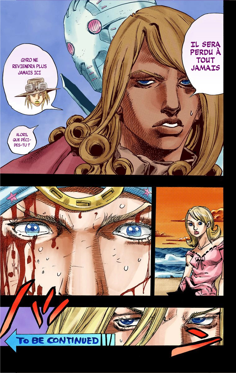 Read JoJo_s Bizarre Adventure Part 7 Steel Ball Run Official Colored FR Manga Online
