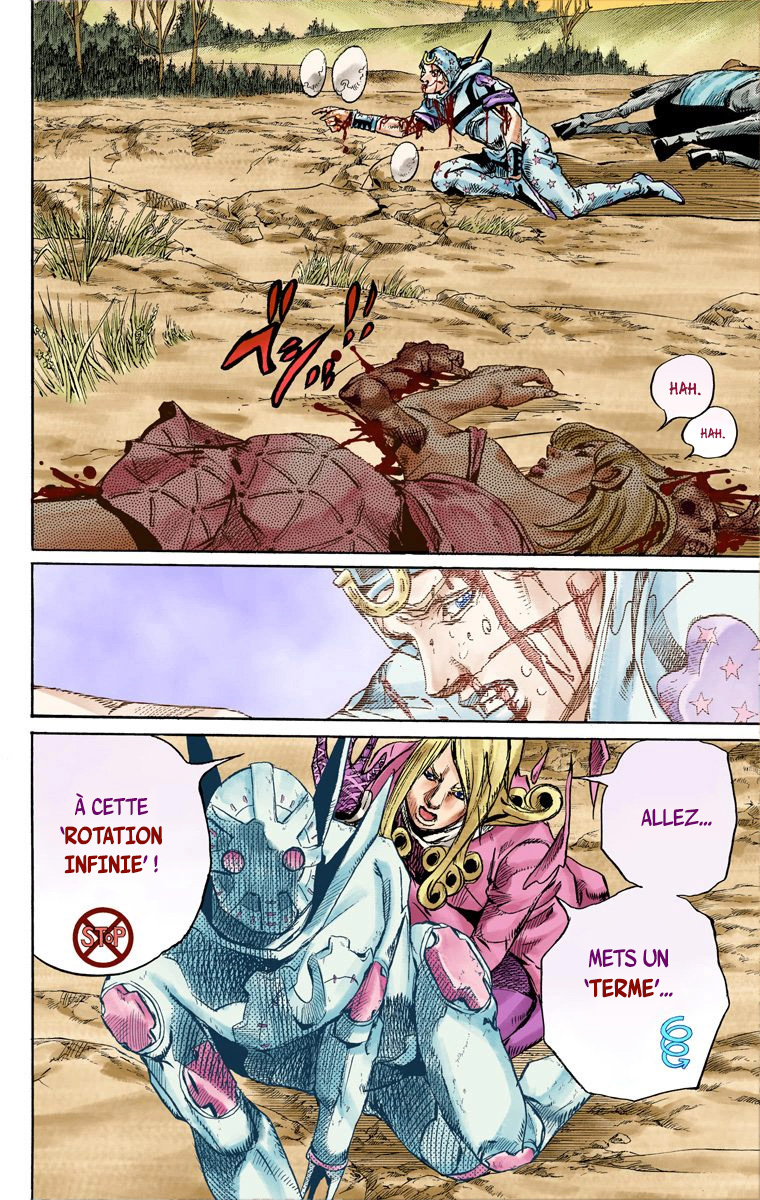 Read JoJo_s Bizarre Adventure Part 7 Steel Ball Run Official Colored FR Manga Online