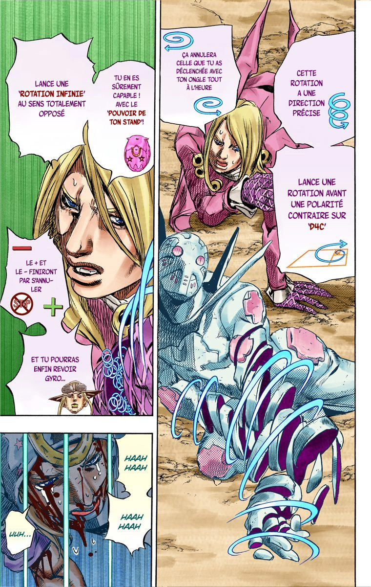 Read JoJo_s Bizarre Adventure Part 7 Steel Ball Run Official Colored FR Manga Online