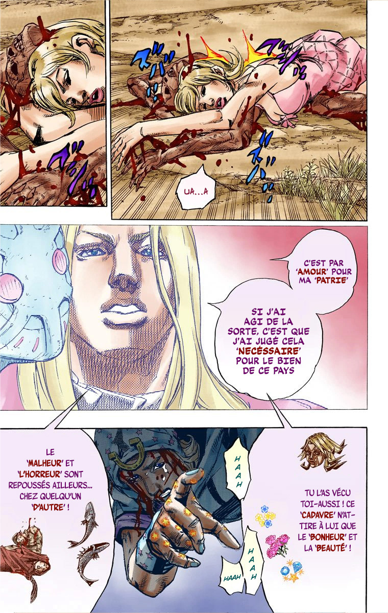 Read JoJo_s Bizarre Adventure Part 7 Steel Ball Run Official Colored FR Manga Online