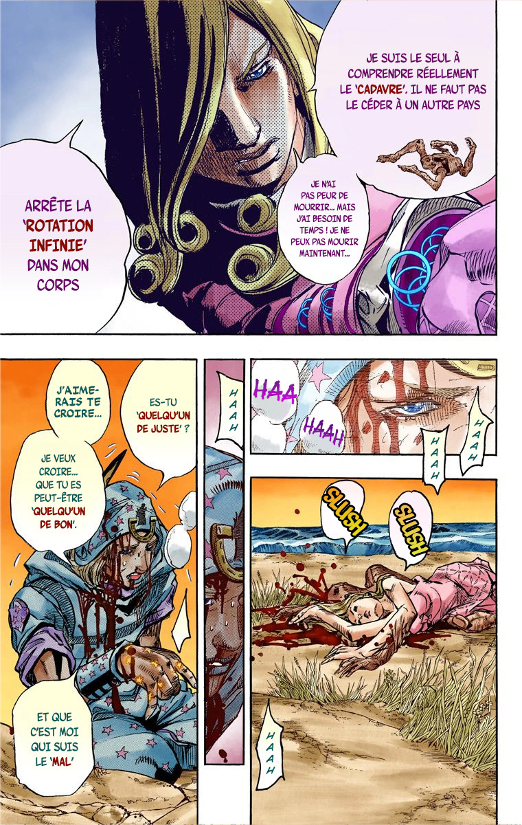Read JoJo_s Bizarre Adventure Part 7 Steel Ball Run Official Colored FR Manga Online