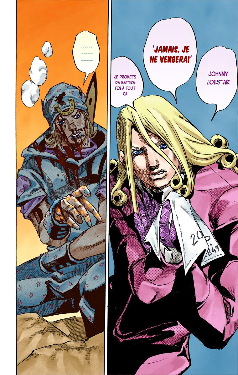 Read JoJo_s Bizarre Adventure Part 7 Steel Ball Run Official Colored FR Manga Online