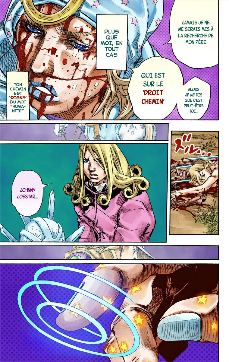 Read JoJo_s Bizarre Adventure Part 7 Steel Ball Run Official Colored FR Manga Online