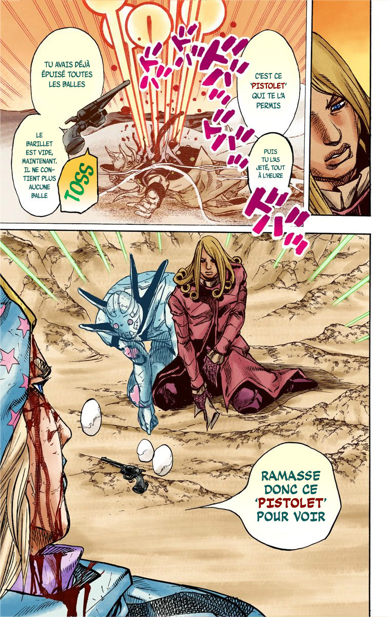 Read JoJo_s Bizarre Adventure Part 7 Steel Ball Run Official Colored FR Manga Online