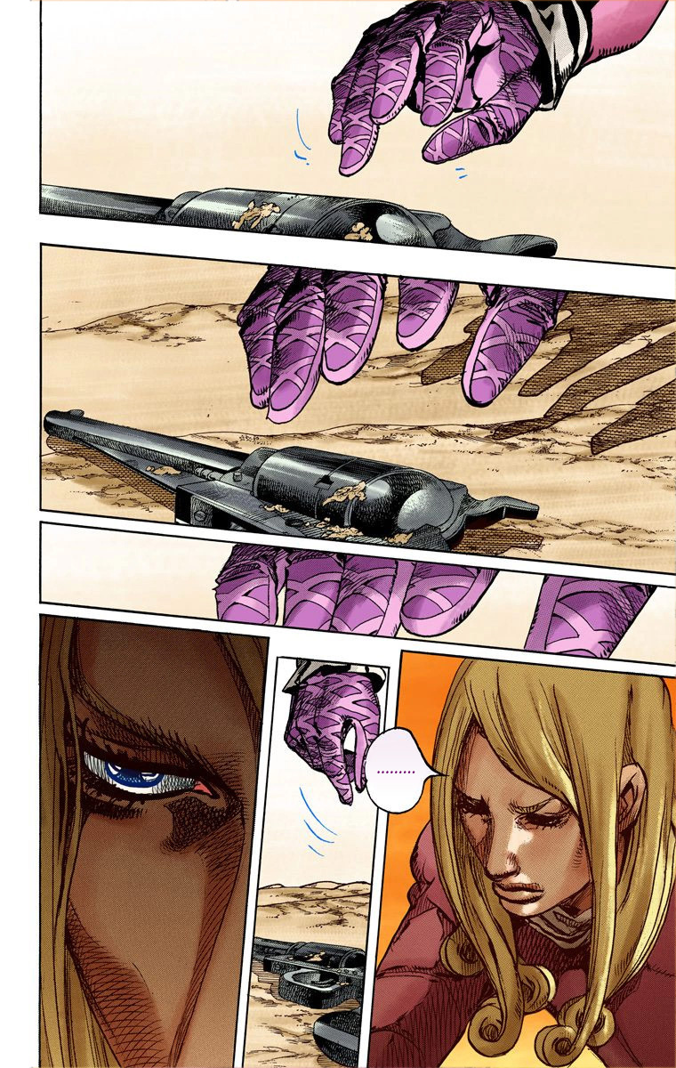 Read JoJo_s Bizarre Adventure Part 7 Steel Ball Run Official Colored FR Manga Online