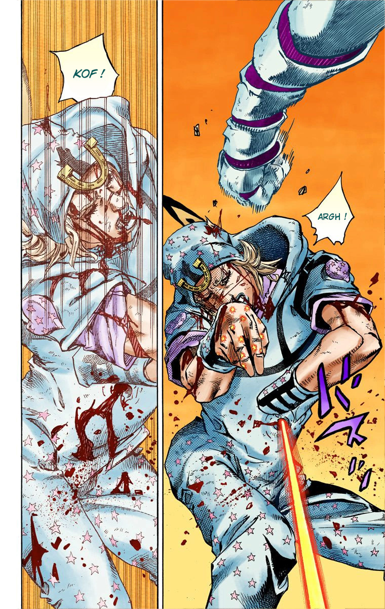 Read JoJo_s Bizarre Adventure Part 7 Steel Ball Run Official Colored FR Manga Online
