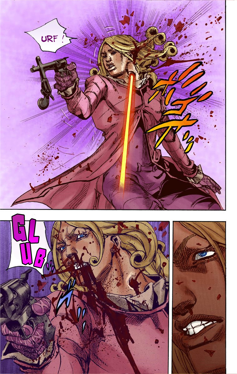 Read JoJo_s Bizarre Adventure Part 7 Steel Ball Run Official Colored FR Manga Online