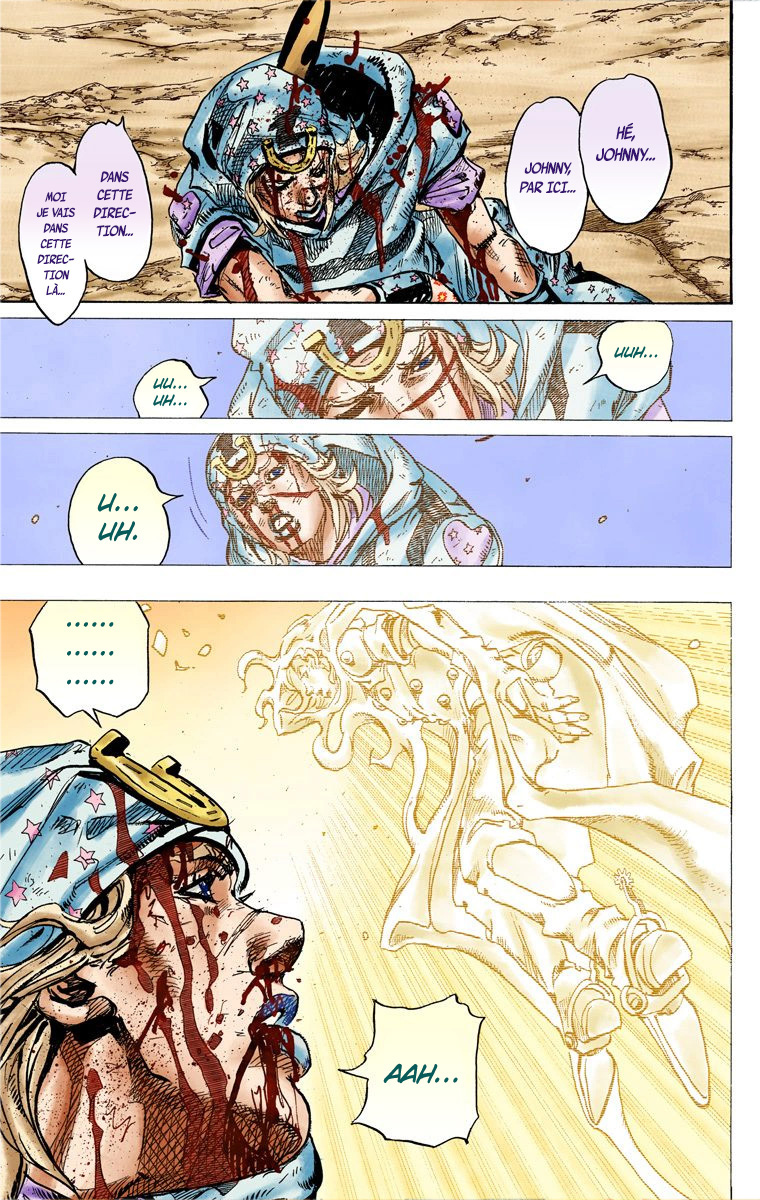 Read JoJo_s Bizarre Adventure Part 7 Steel Ball Run Official Colored FR Manga Online