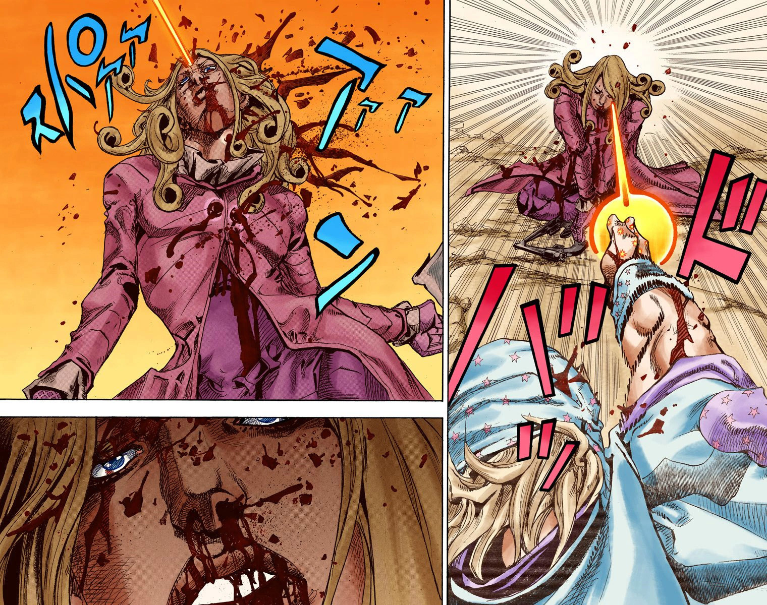 Read JoJo_s Bizarre Adventure Part 7 Steel Ball Run Official Colored FR Manga Online
