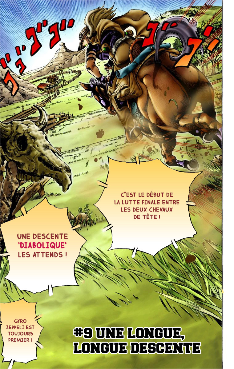Read JoJo_s Bizarre Adventure Part 7 Steel Ball Run Official Colored FR Manga Online