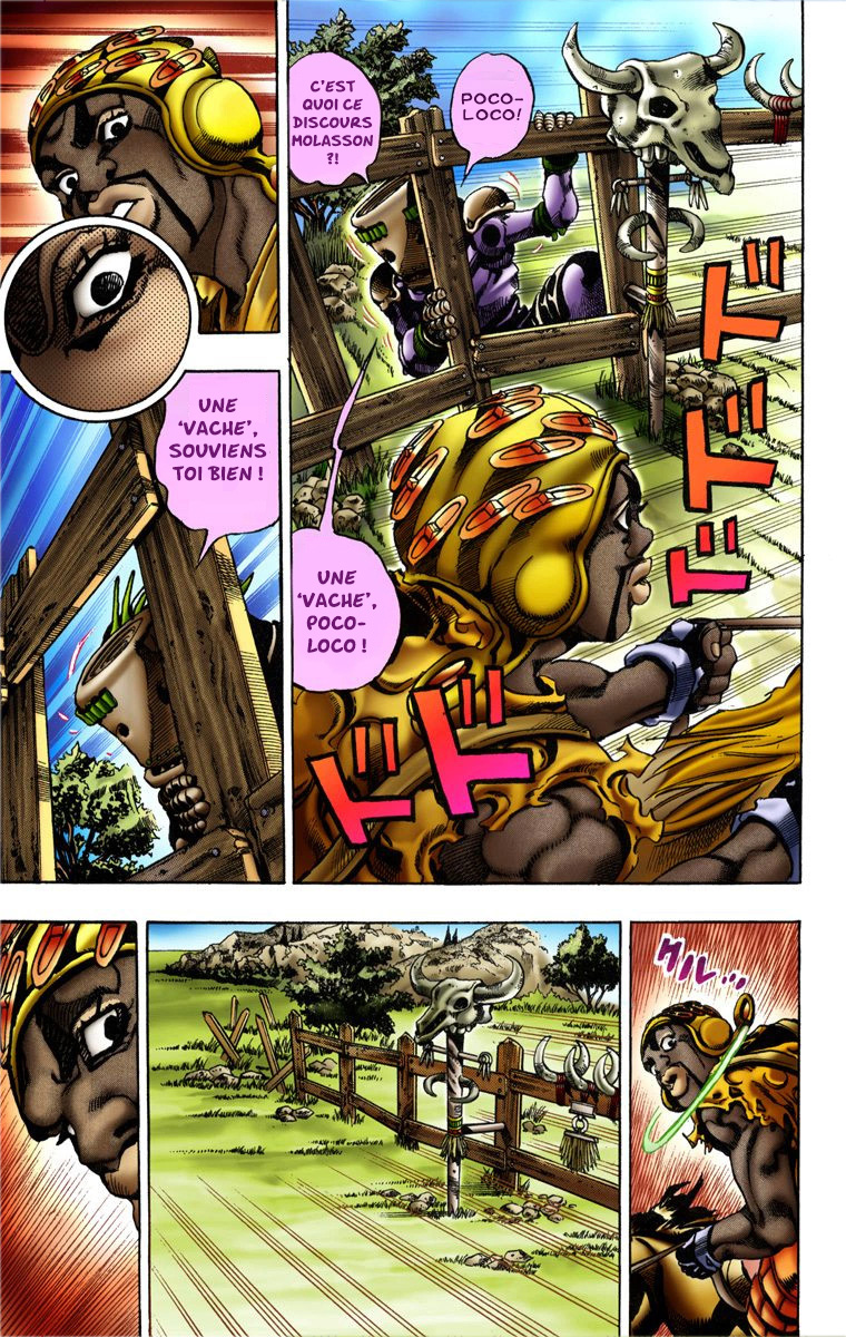 Read JoJo_s Bizarre Adventure Part 7 Steel Ball Run Official Colored FR Manga Online