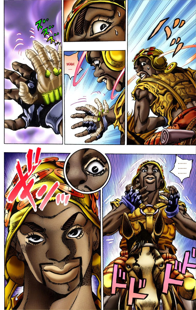 Read JoJo_s Bizarre Adventure Part 7 Steel Ball Run Official Colored FR Manga Online