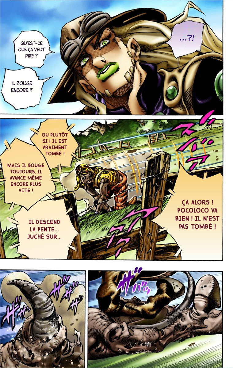 Read JoJo_s Bizarre Adventure Part 7 Steel Ball Run Official Colored FR Manga Online