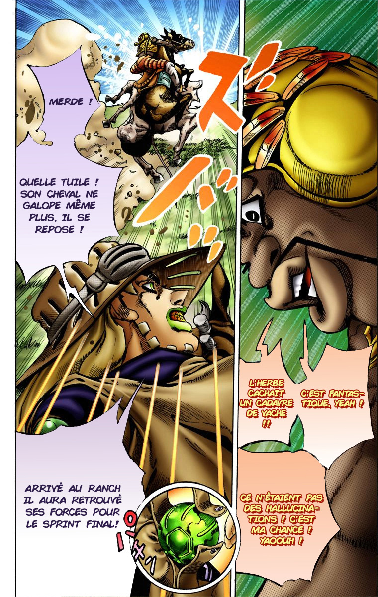 Read JoJo_s Bizarre Adventure Part 7 Steel Ball Run Official Colored FR Manga Online