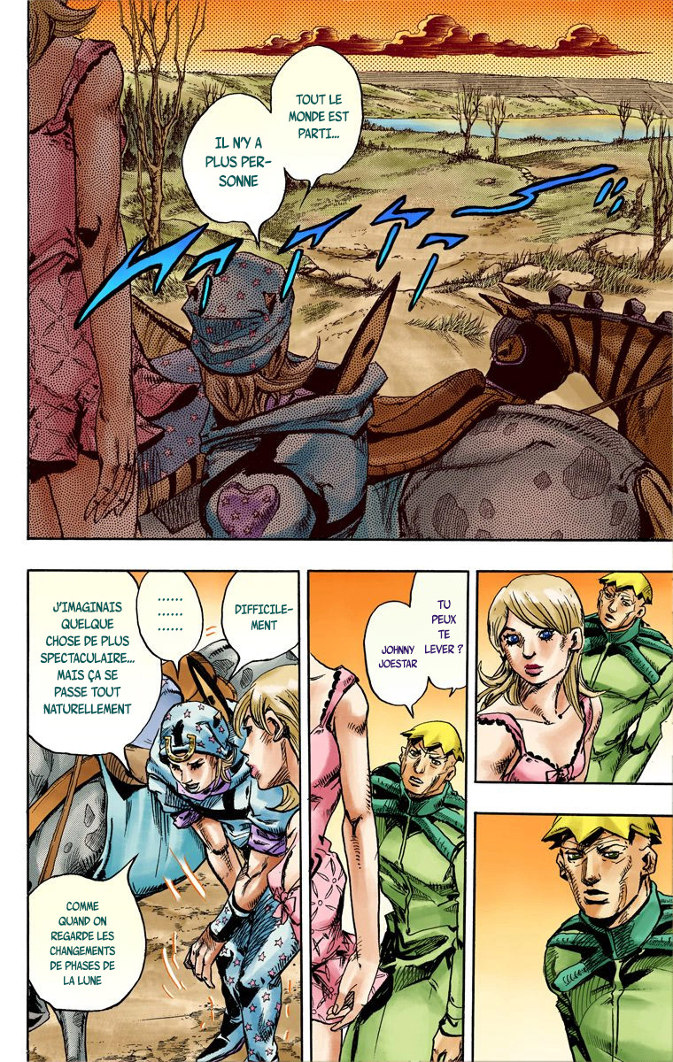 Read JoJo_s Bizarre Adventure Part 7 Steel Ball Run Official Colored FR Manga Online
