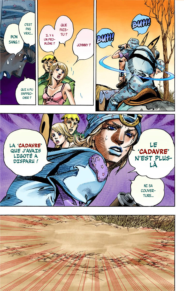 Read JoJo_s Bizarre Adventure Part 7 Steel Ball Run Official Colored FR Manga Online
