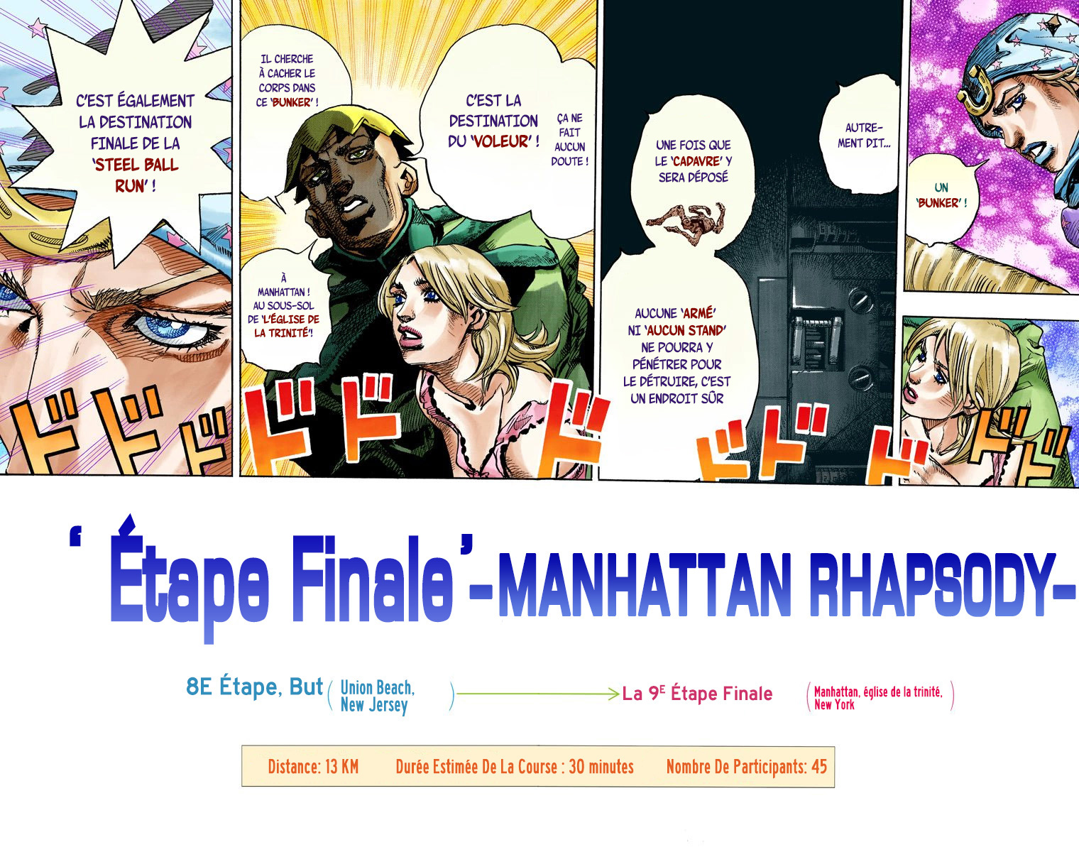 Read JoJo_s Bizarre Adventure Part 7 Steel Ball Run Official Colored FR Manga Online