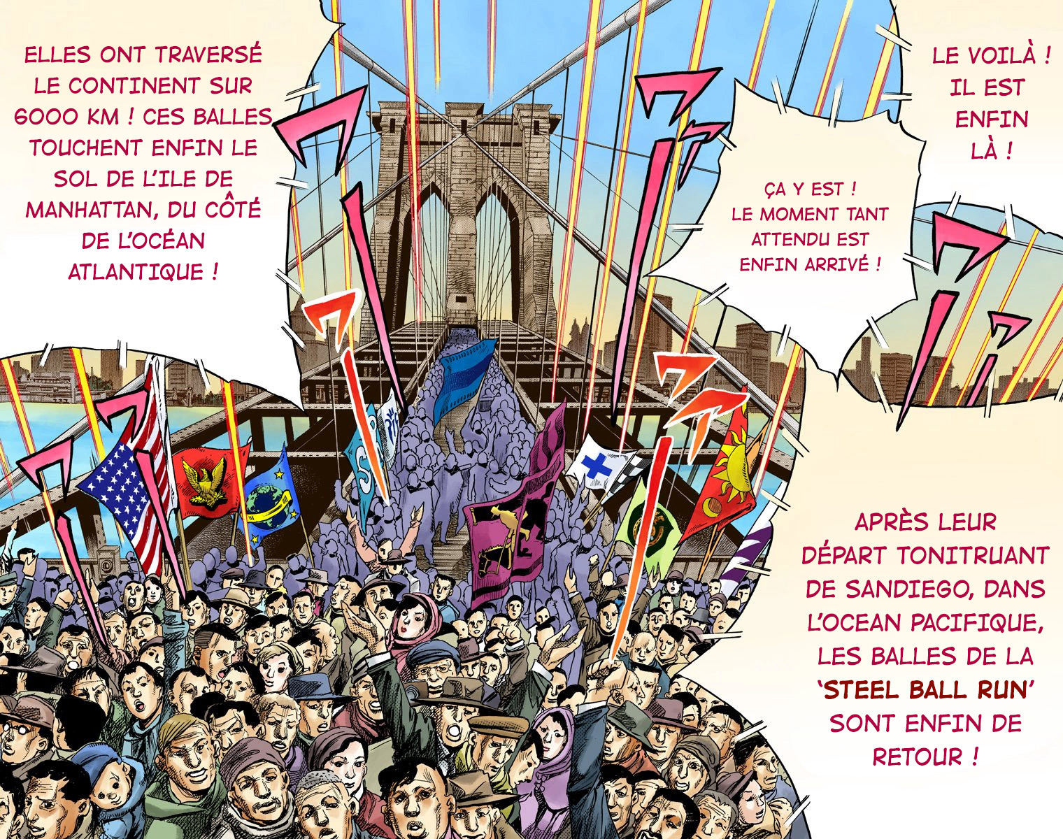 Read JoJo_s Bizarre Adventure Part 7 Steel Ball Run Official Colored FR Manga Online