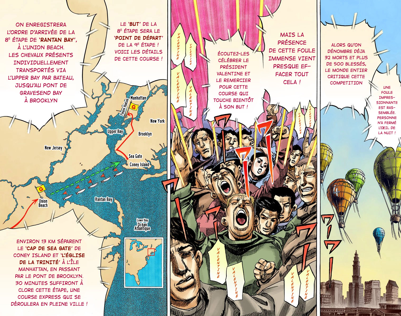Read JoJo_s Bizarre Adventure Part 7 Steel Ball Run Official Colored FR Manga Online