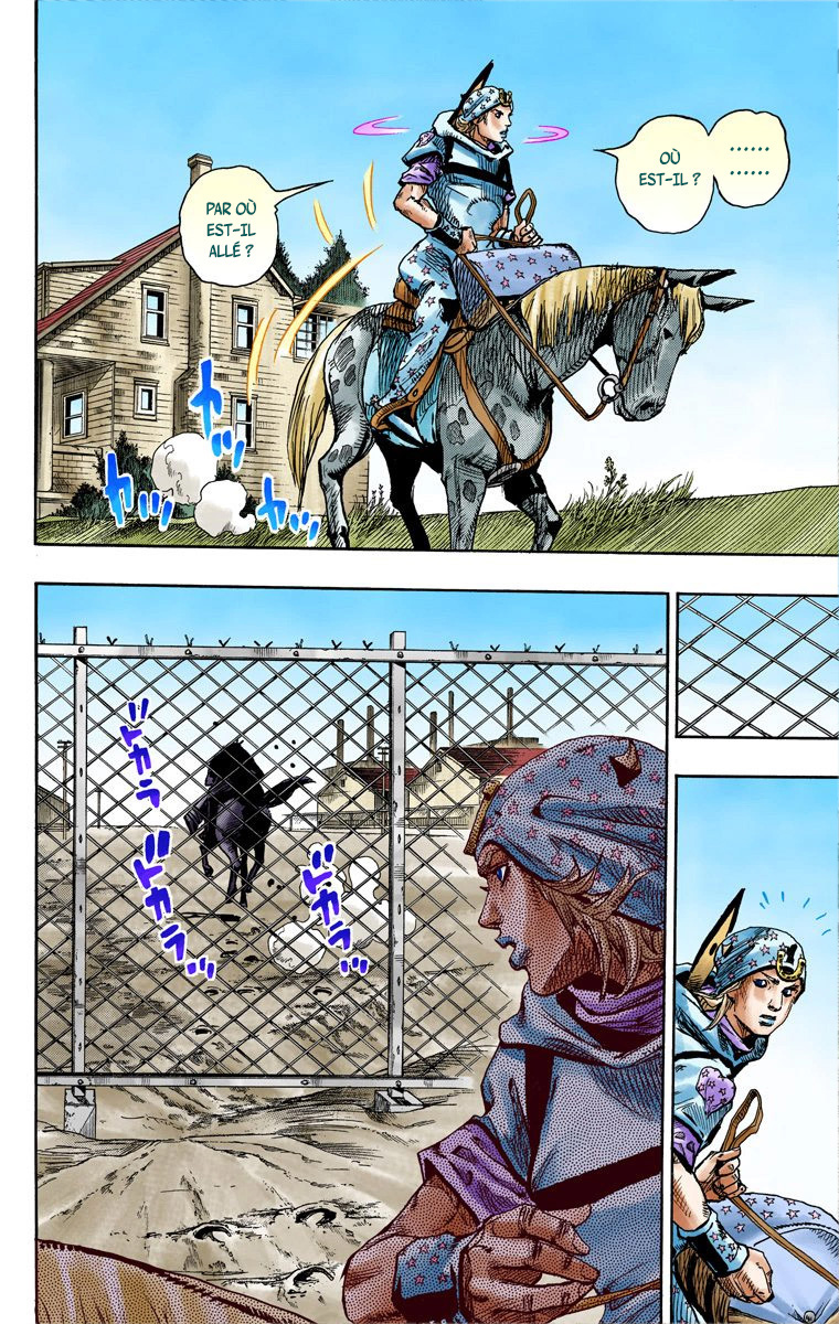 Read JoJo_s Bizarre Adventure Part 7 Steel Ball Run Official Colored FR Manga Online