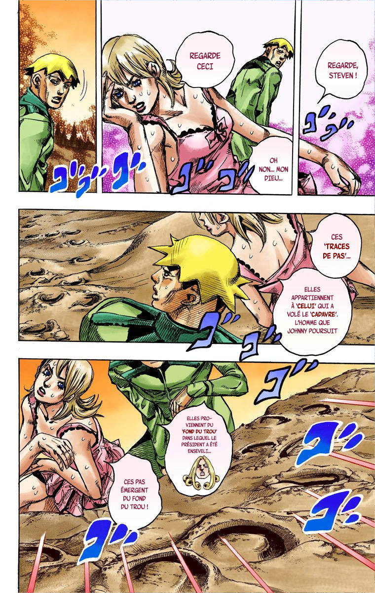Read JoJo_s Bizarre Adventure Part 7 Steel Ball Run Official Colored FR Manga Online