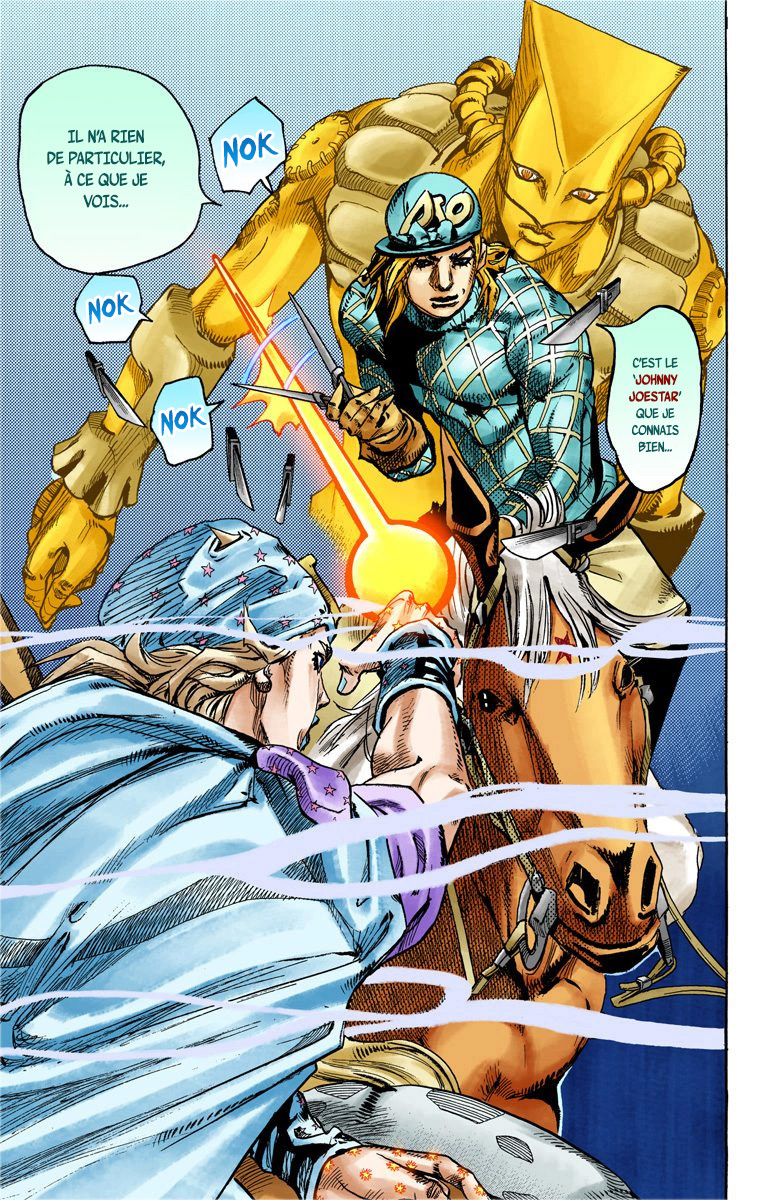 Read JoJo_s Bizarre Adventure Part 7 Steel Ball Run Official Colored FR Manga Online