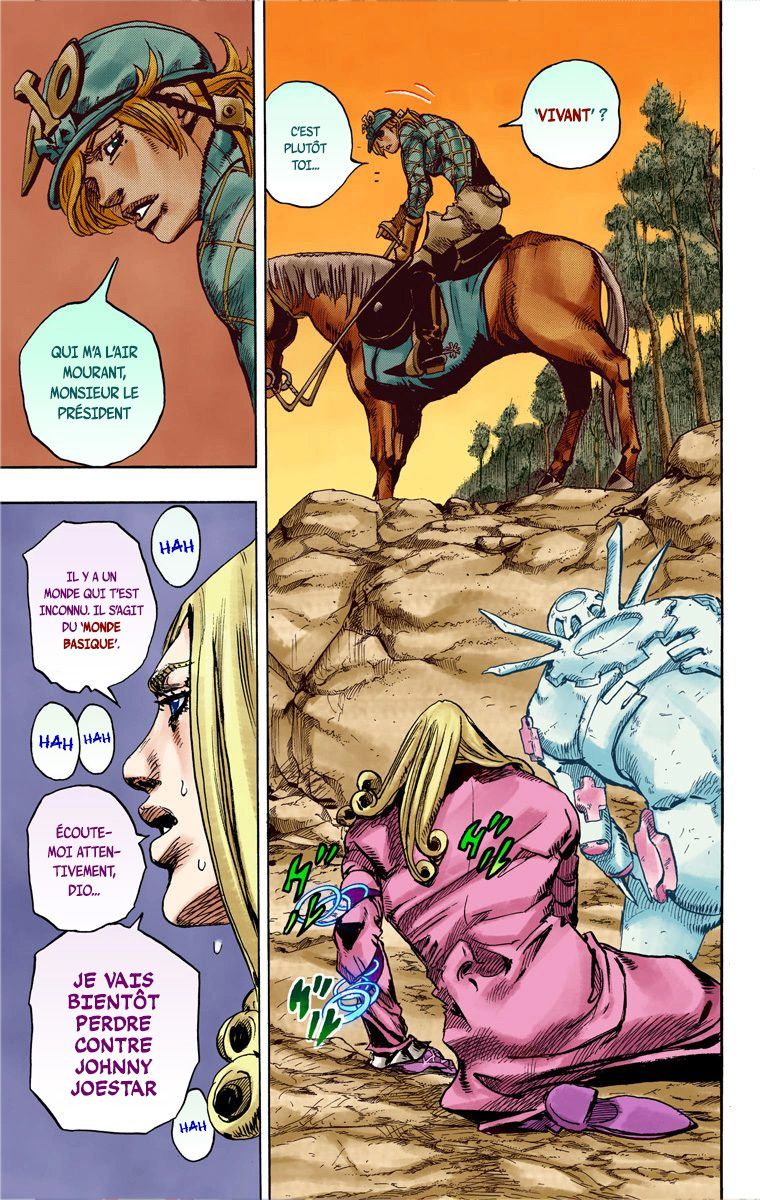 Read JoJo_s Bizarre Adventure Part 7 Steel Ball Run Official Colored FR Manga Online
