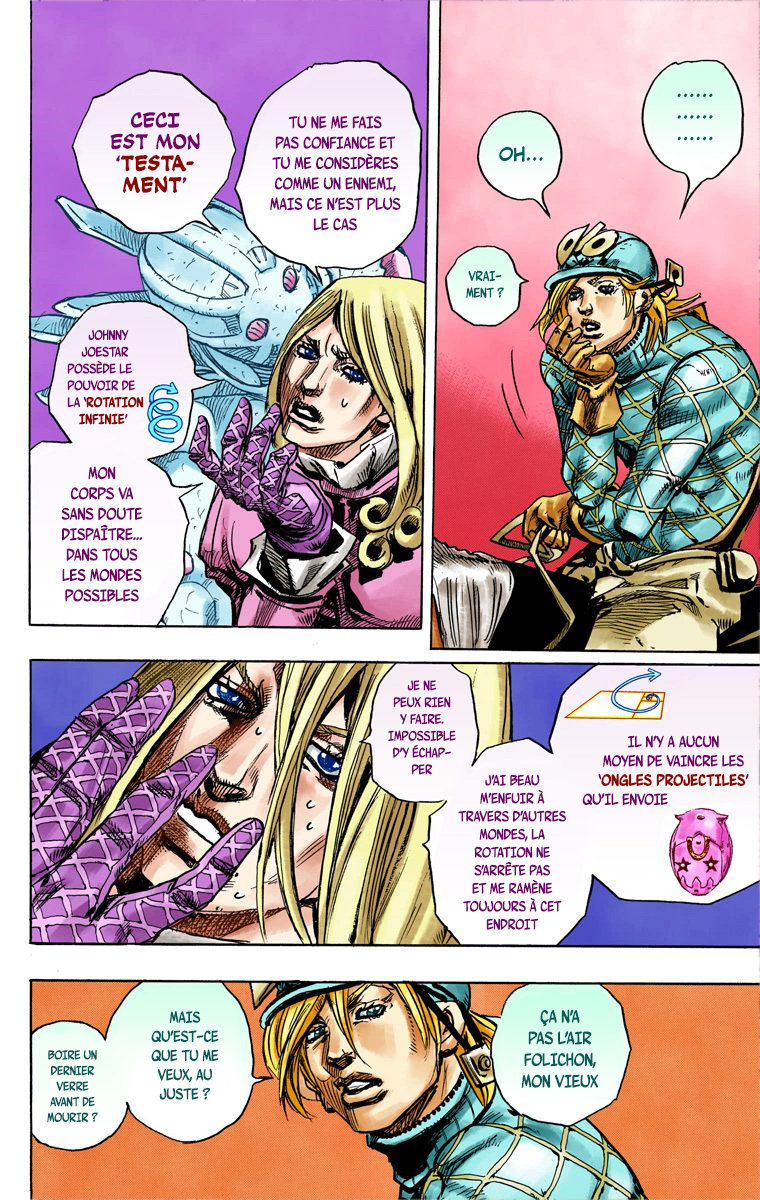 Read JoJo_s Bizarre Adventure Part 7 Steel Ball Run Official Colored FR Manga Online
