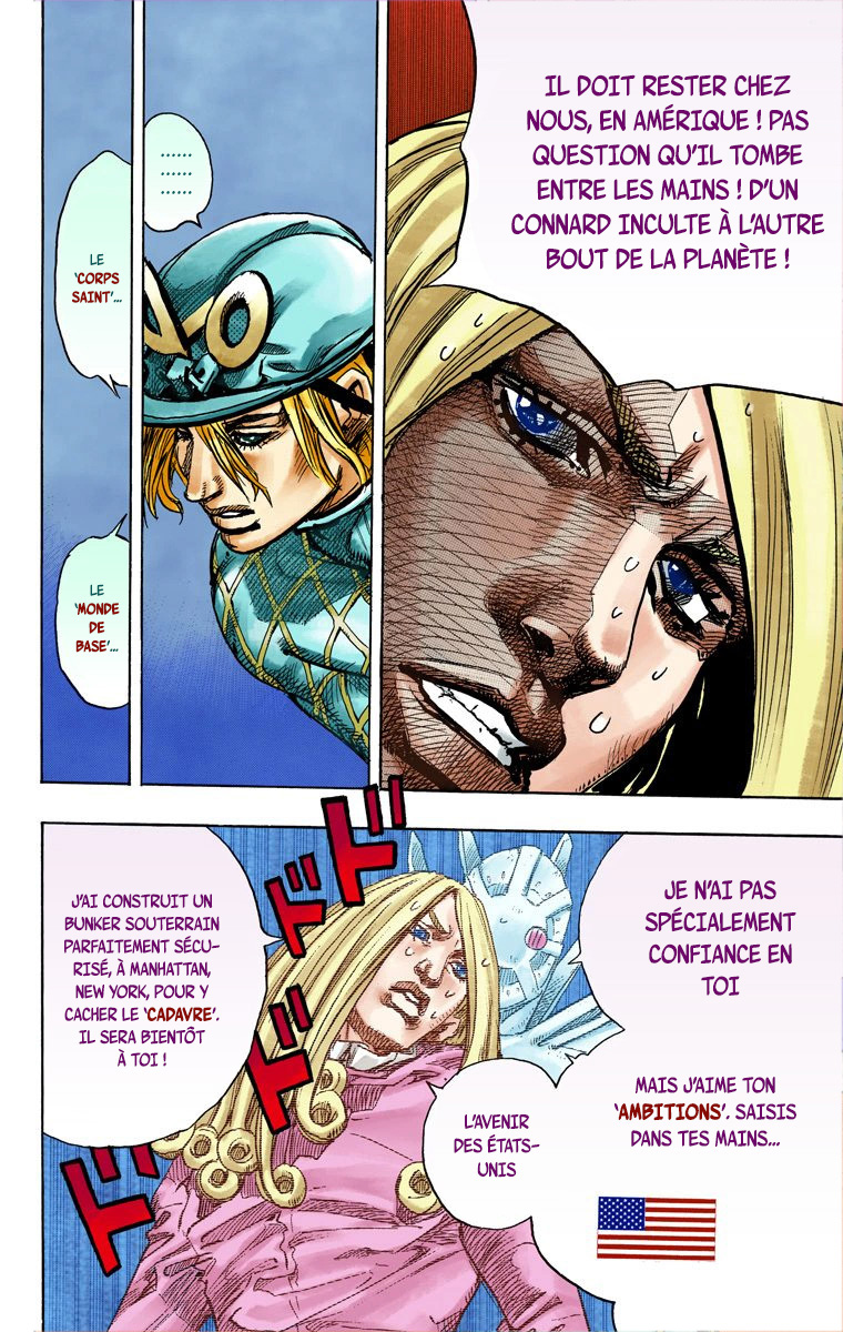 Read JoJo_s Bizarre Adventure Part 7 Steel Ball Run Official Colored FR Manga Online
