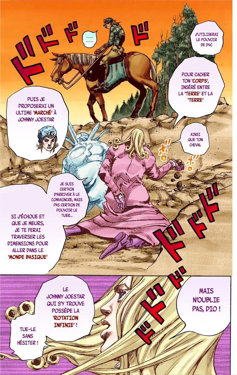 Read JoJo_s Bizarre Adventure Part 7 Steel Ball Run Official Colored FR Manga Online