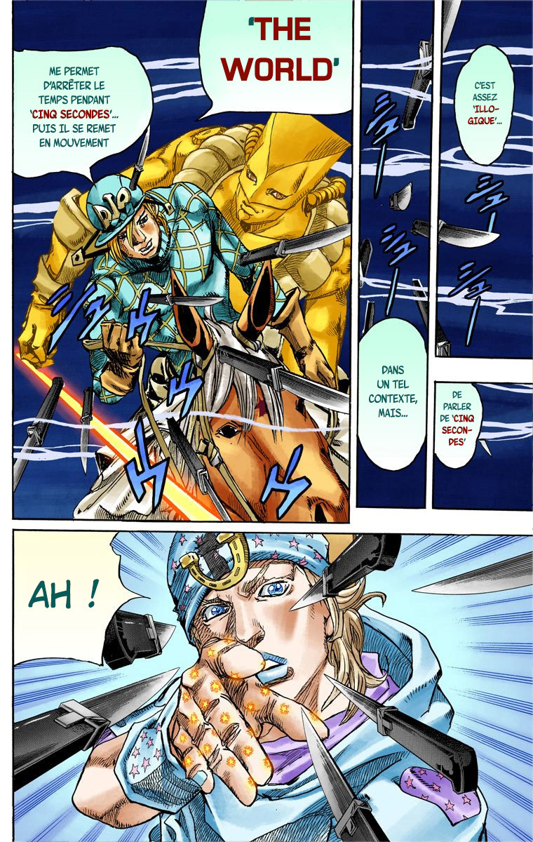 Read JoJo_s Bizarre Adventure Part 7 Steel Ball Run Official Colored FR Manga Online