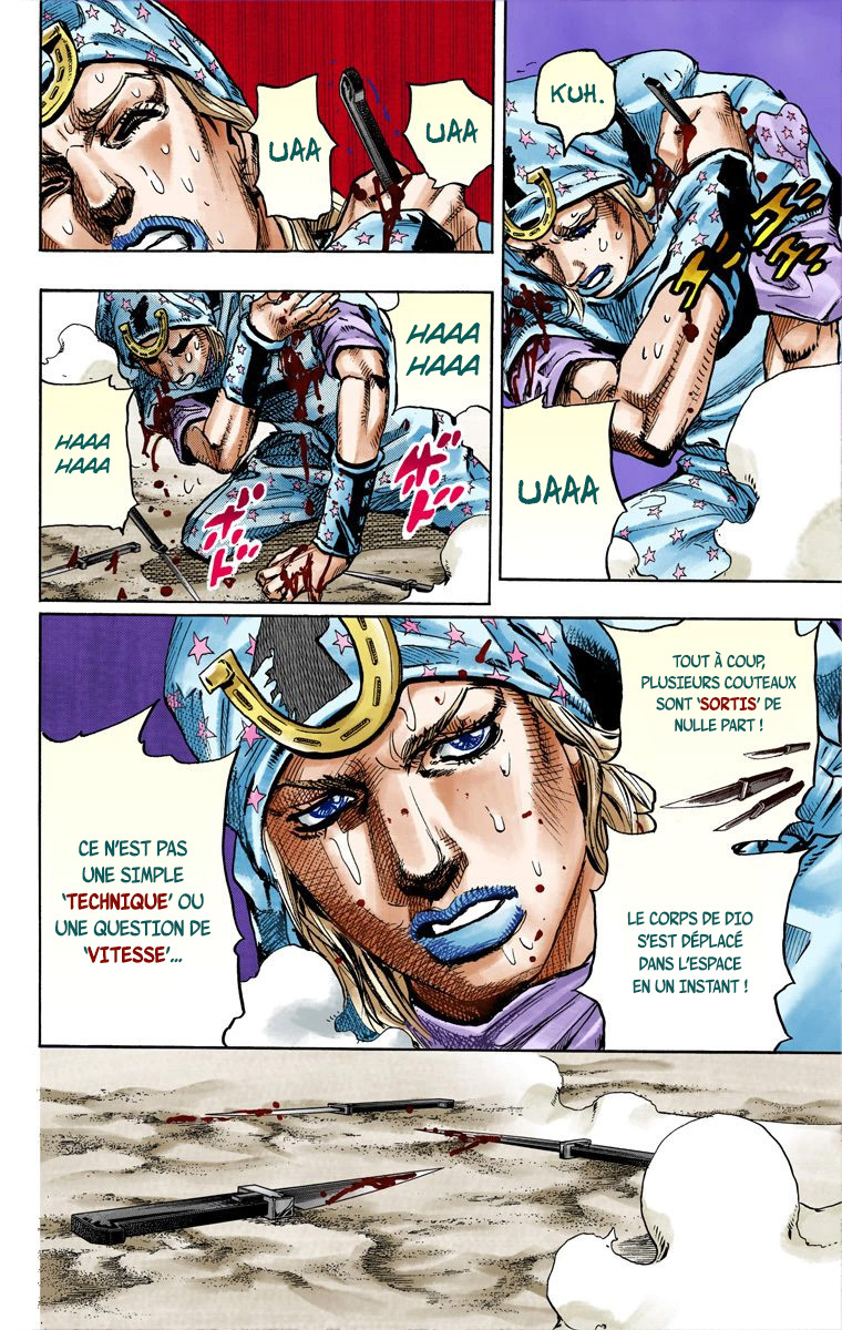 Read JoJo_s Bizarre Adventure Part 7 Steel Ball Run Official Colored FR Manga Online
