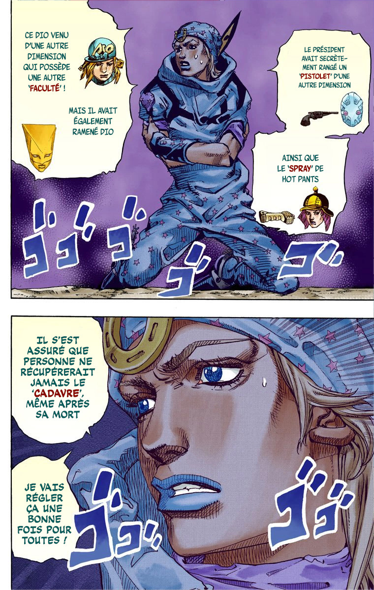 Read JoJo_s Bizarre Adventure Part 7 Steel Ball Run Official Colored FR Manga Online