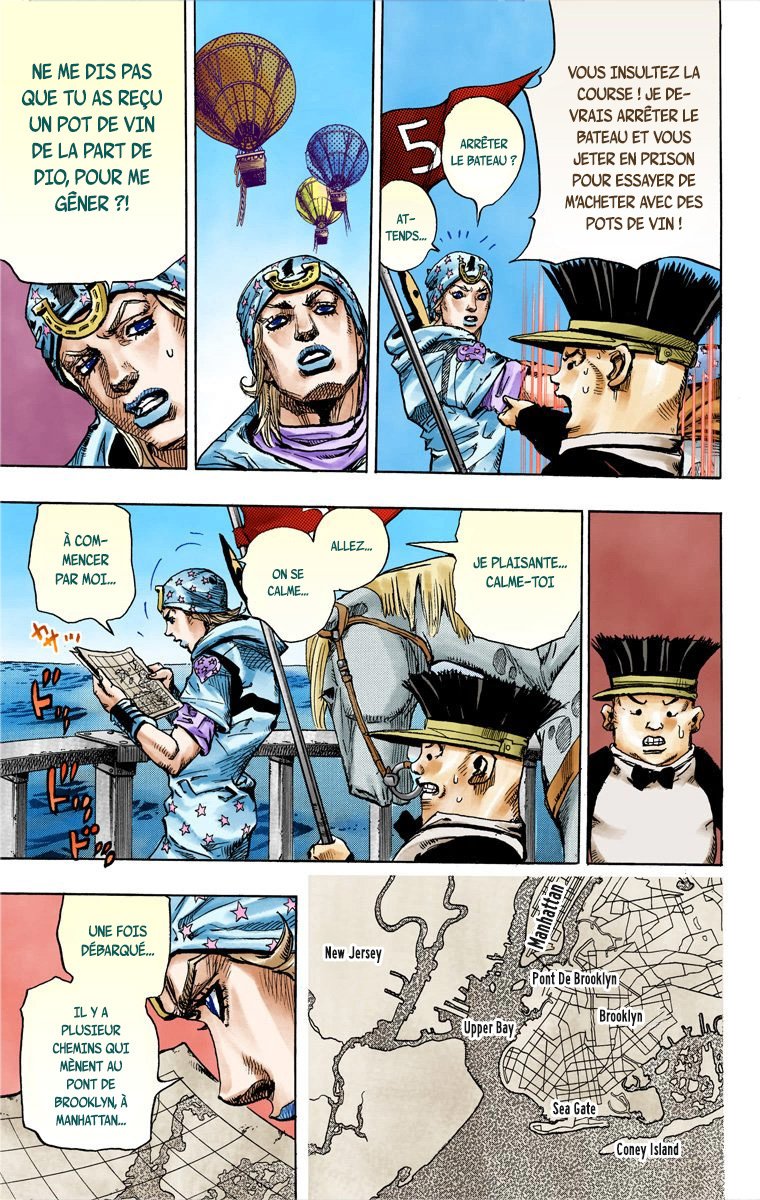 Read JoJo_s Bizarre Adventure Part 7 Steel Ball Run Official Colored FR Manga Online
