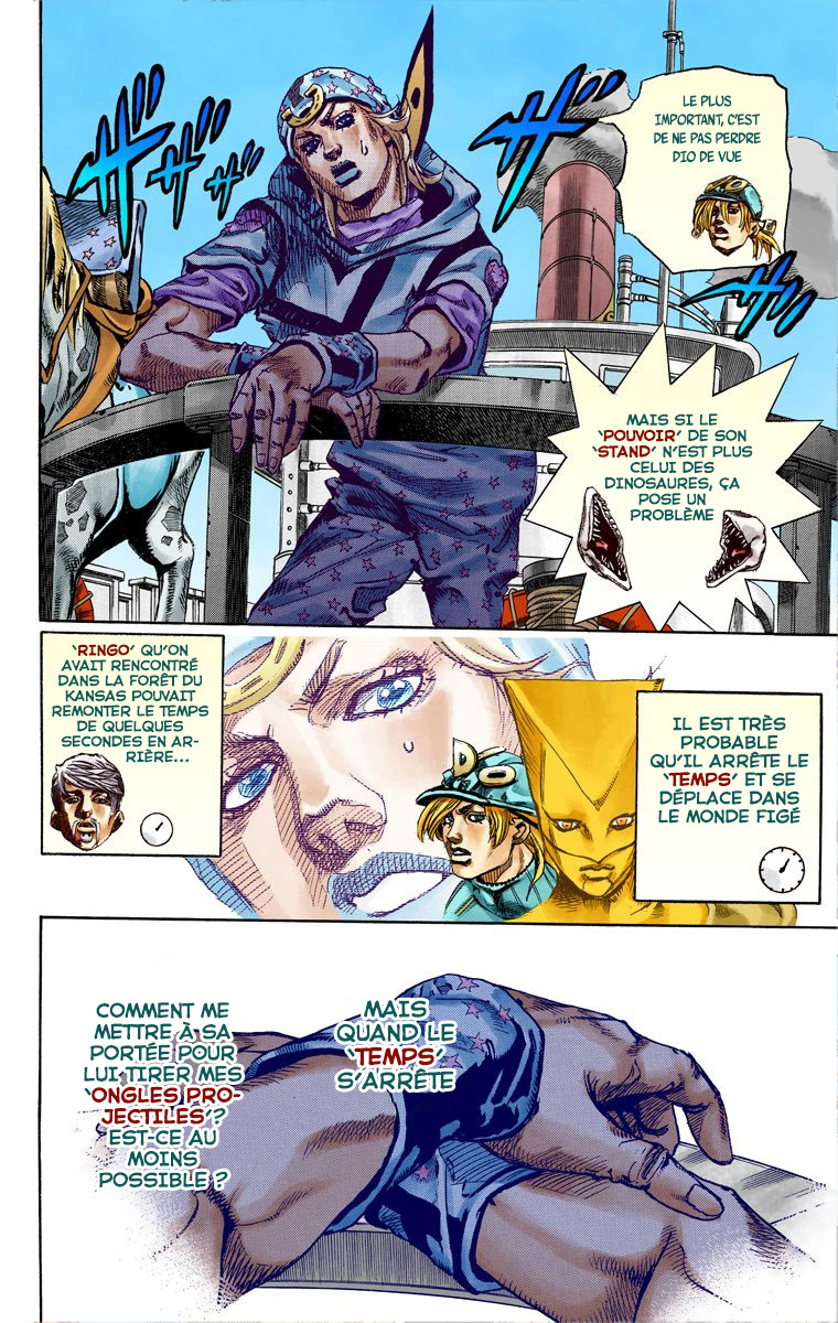 Read JoJo_s Bizarre Adventure Part 7 Steel Ball Run Official Colored FR Manga Online