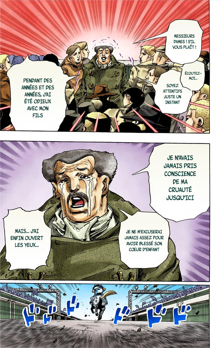 Read JoJo_s Bizarre Adventure Part 7 Steel Ball Run Official Colored FR Manga Online