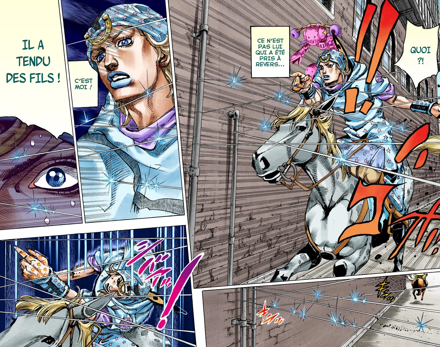 Read JoJo_s Bizarre Adventure Part 7 Steel Ball Run Official Colored FR Manga Online
