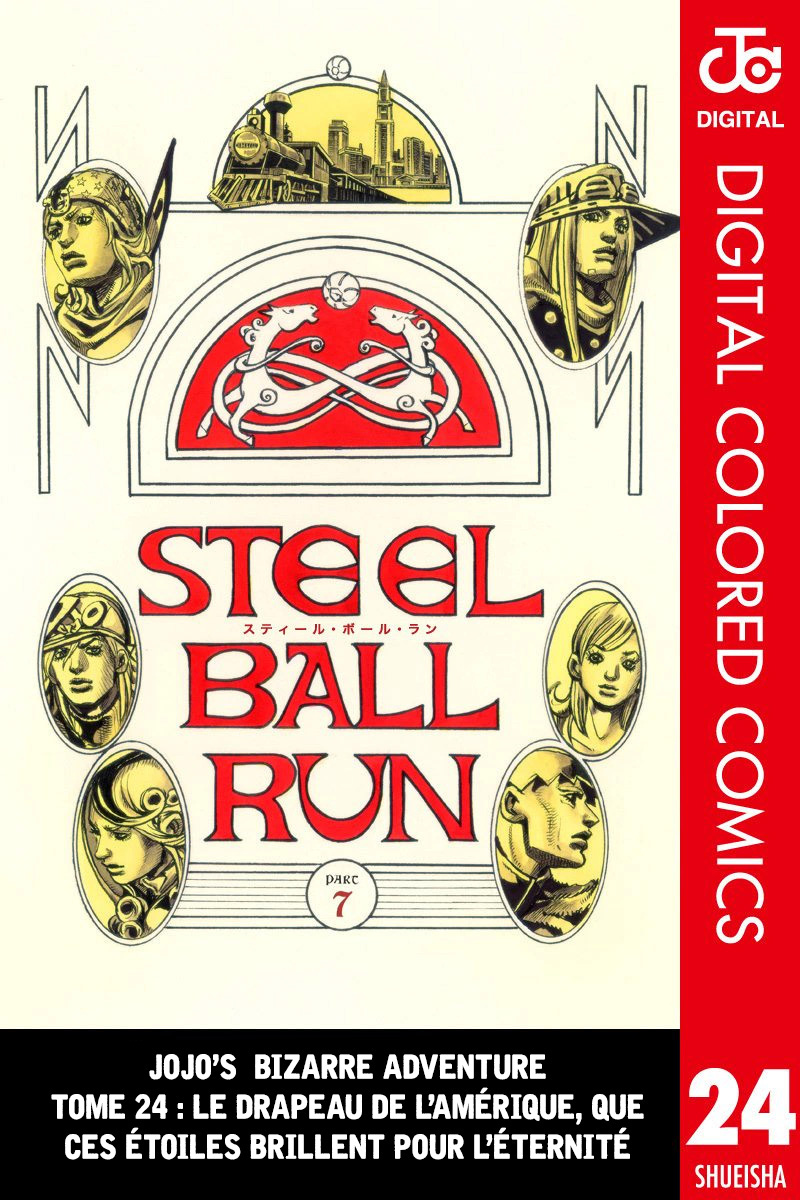 Read JoJo_s Bizarre Adventure Part 7 Steel Ball Run Official Colored FR Manga Online