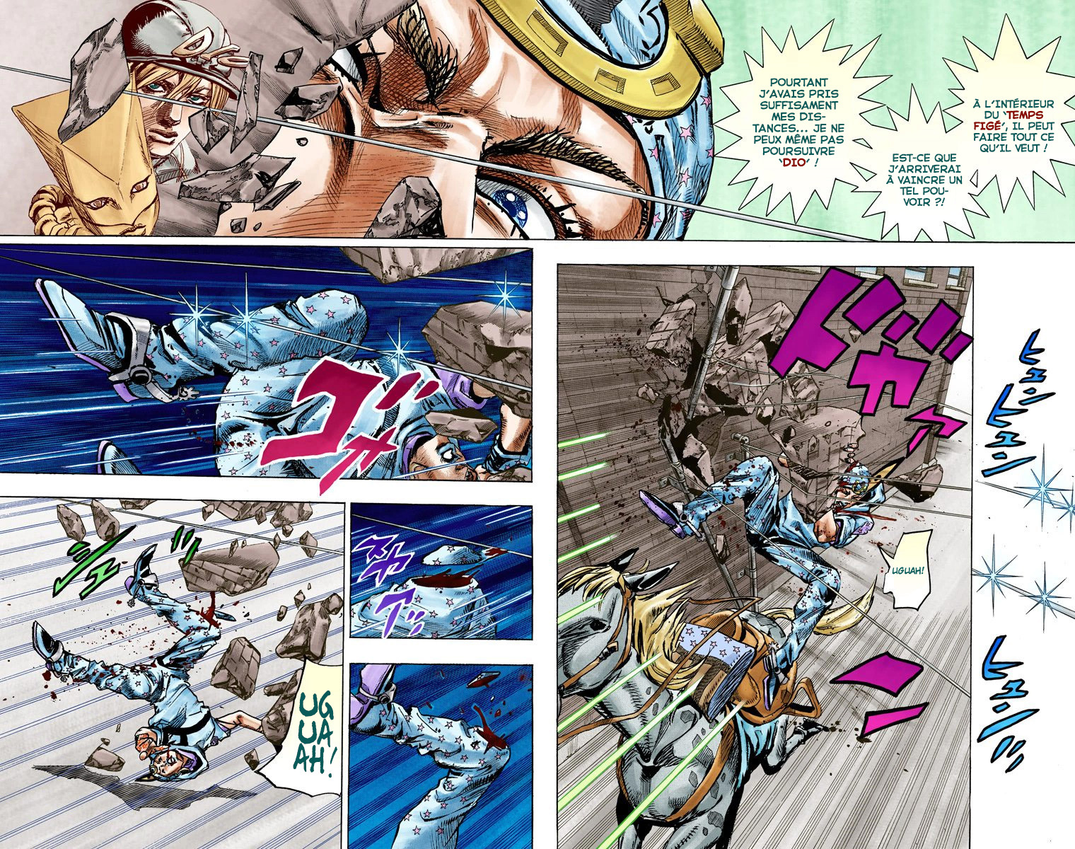 Read JoJo_s Bizarre Adventure Part 7 Steel Ball Run Official Colored FR Manga Online