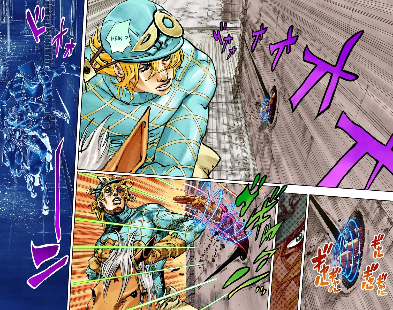 Read JoJo_s Bizarre Adventure Part 7 Steel Ball Run Official Colored FR Manga Online