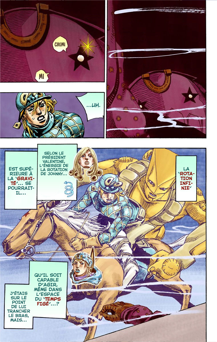 Read JoJo_s Bizarre Adventure Part 7 Steel Ball Run Official Colored FR Manga Online
