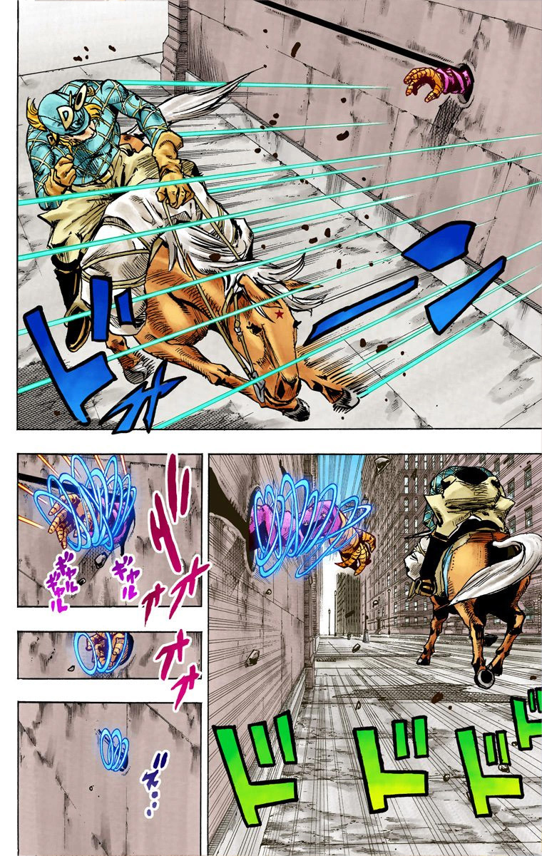 Read JoJo_s Bizarre Adventure Part 7 Steel Ball Run Official Colored FR Manga Online