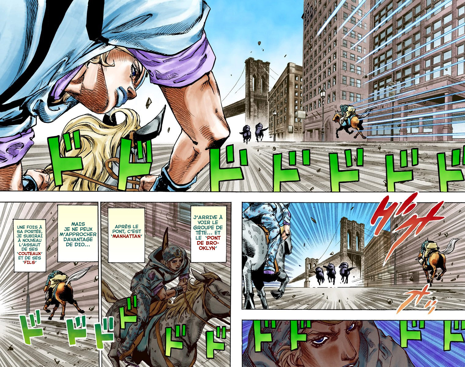 Read JoJo_s Bizarre Adventure Part 7 Steel Ball Run Official Colored FR Manga Online