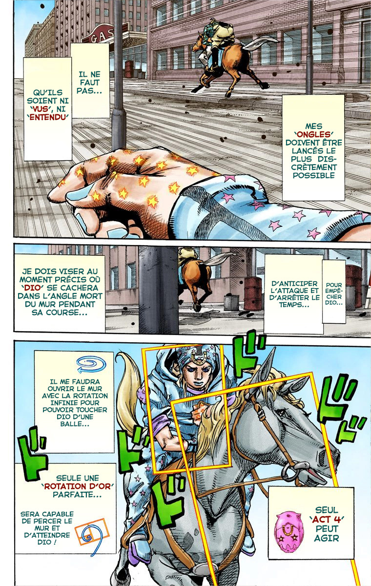 Read JoJo_s Bizarre Adventure Part 7 Steel Ball Run Official Colored FR Manga Online