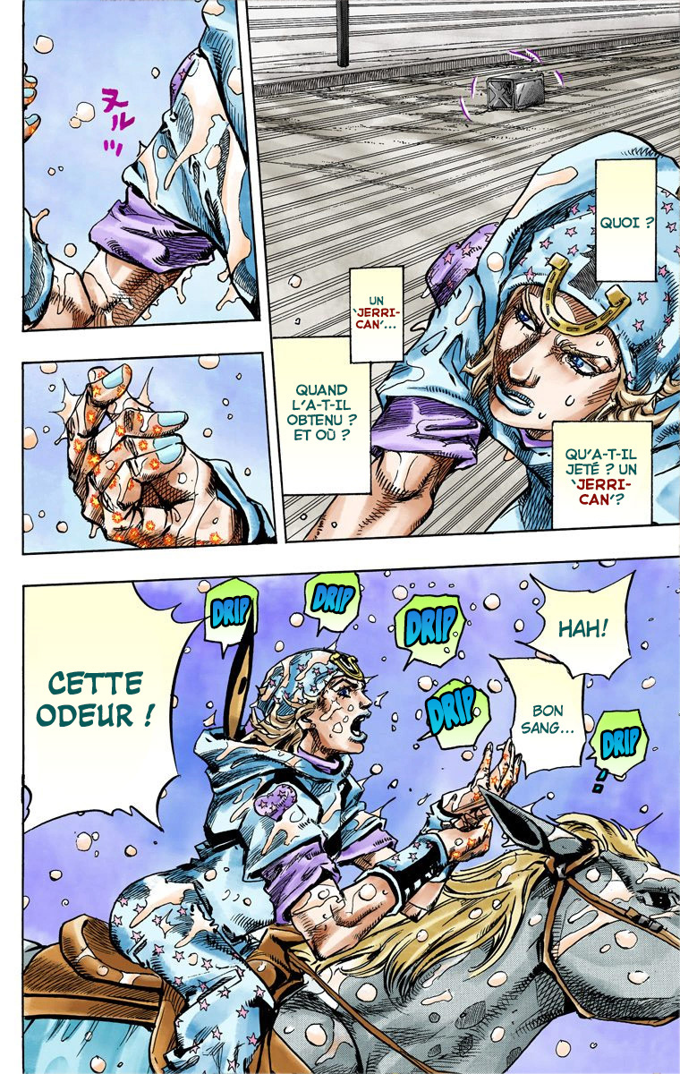 Read JoJo_s Bizarre Adventure Part 7 Steel Ball Run Official Colored FR Manga Online