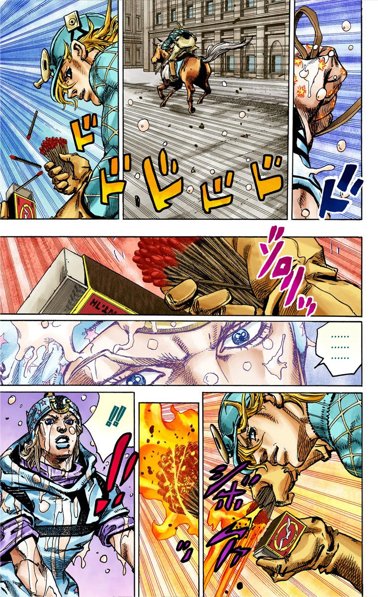 Read JoJo_s Bizarre Adventure Part 7 Steel Ball Run Official Colored FR Manga Online